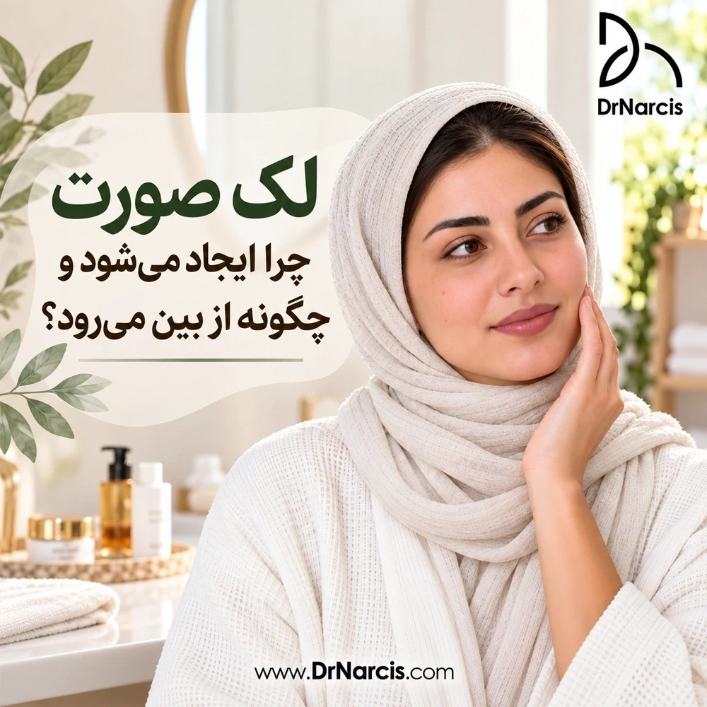 لک صورت چرا ایجاد می‌شود؟ انواع لک و بهترین روش درمان آن